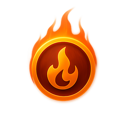 BURN logo